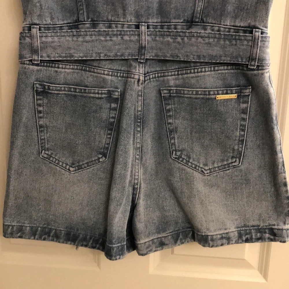 Michael Kors Denim Romper - Picture 6 of 6